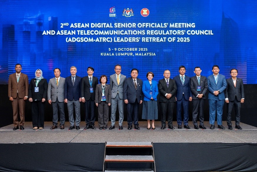 The 2nd ASEAN Digital Senior Officials’ Meeting and ASEAN Telecommunication Regulators’ Council (ADGSOM-ATRC) Leaders’ Retreat of 2025 Kuala Lumpur, Malaysia, 5 – 9 October 2025
