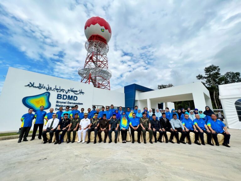Majlis Perasmian Bangunan Radar Cuaca dan Pelancaran Sistem Pemantauan Radar Cuaca Doppler Brunei Darussalam bersamaan dengan Sambutan Hari Kajicuaca Sedunia 2023