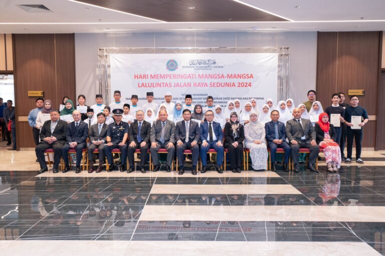 Majlis Hari Memperingati Mangsa-Mangsa Lalu Lintas Jalan Raya Sedunia 2024 (World Day Of Remembrance For Road Traffic Victims 2024)