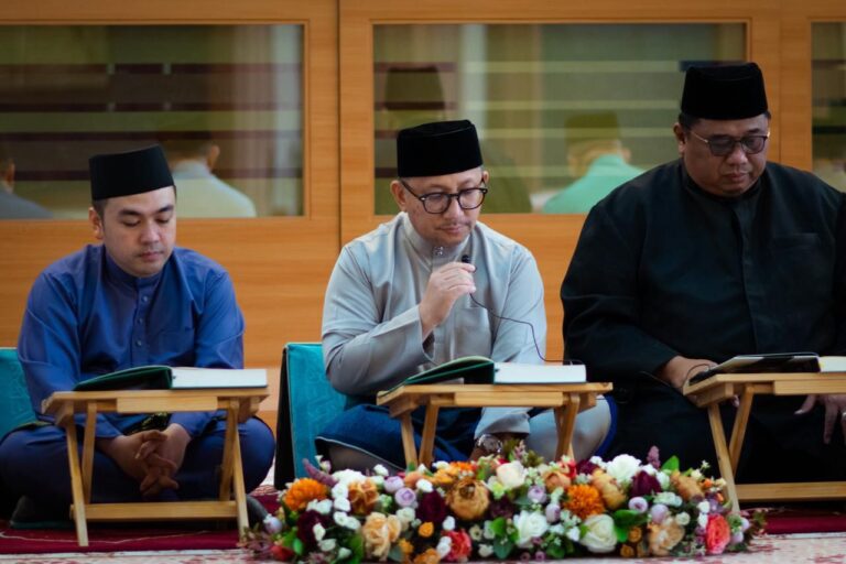 Majlis Pembukaan Tadarus Al-Quran sempena Bulan Ramadhan Tahun 1447H/2026M bagi Kementerian Pengangkutan dan Infokomunikasi serta Jabatan-Jabatan, Autoriti dan Pihak Berkuasa di Bawahnya