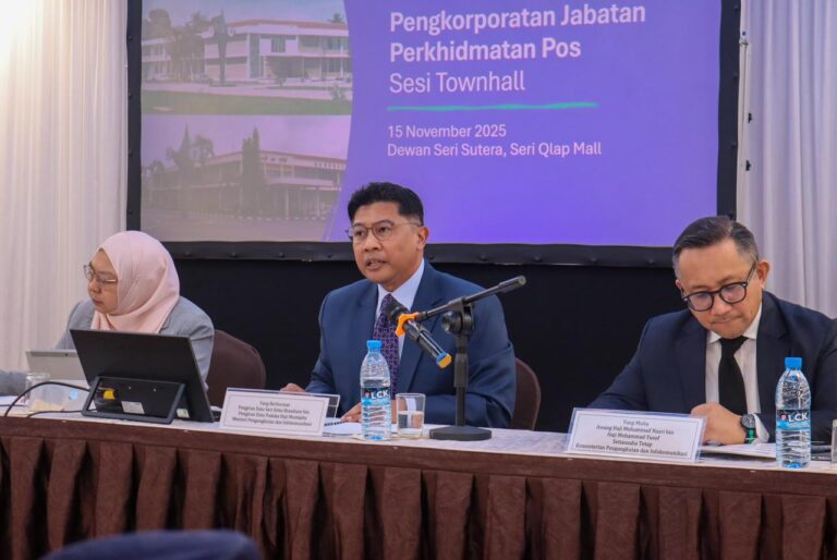 Sesi Muzakarah (Townhall) Pengkorporatan Jabatan Perkhidmatan Pos