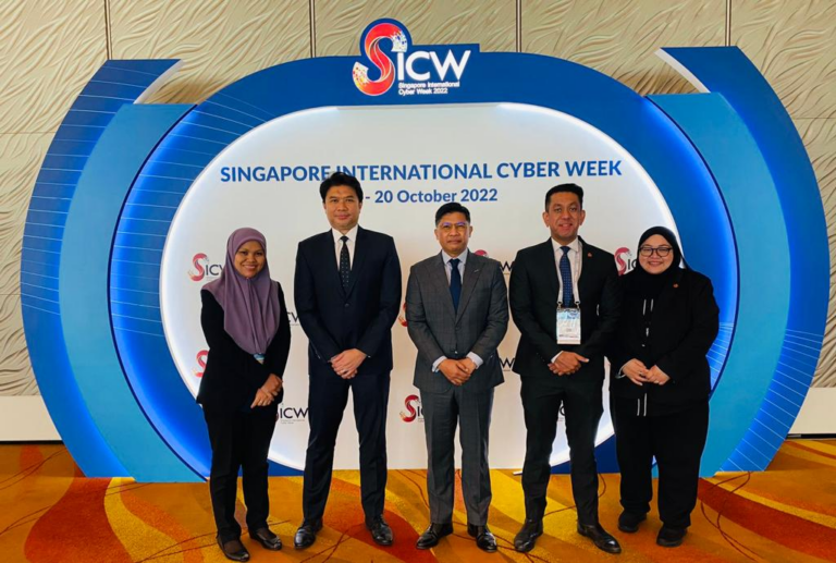 Singapore International Cyber Week (SICW) dan Persidangan Menteri-Menteri ASEAN Mengenai Keselamatan Siber Kali ke 7, Republik Singapura 18hb – 20hb Oktober 2022