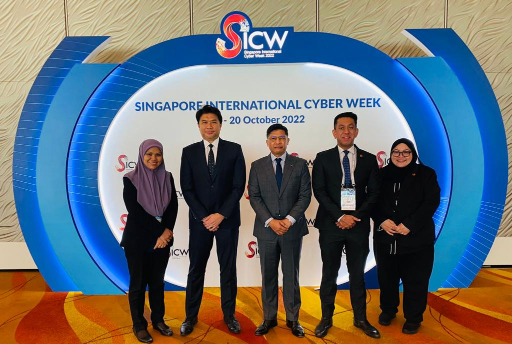Singapore International Cyber Week (SICW) dan Persidangan Menteri-Menteri ASEAN Mengenai Keselamatan Siber Kali ke 7, Republik Singapura 18hb – 20hb Oktober 2022