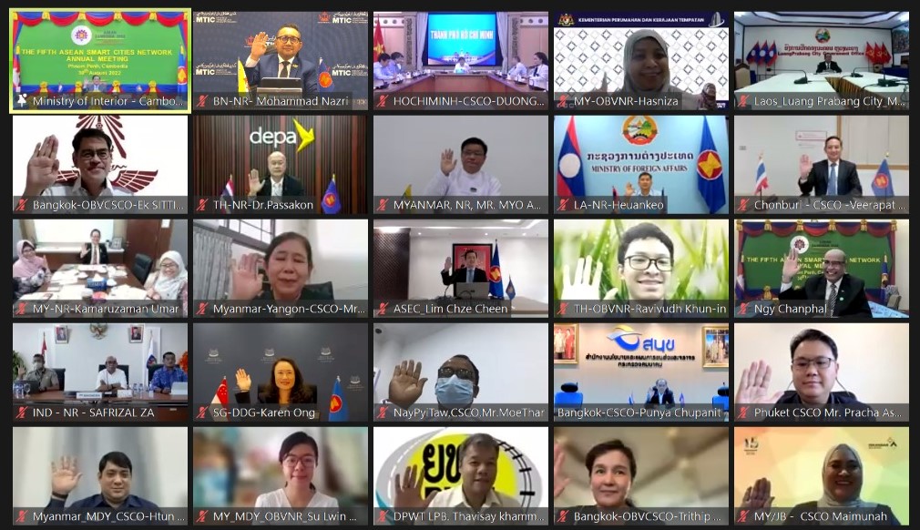 Permanent Secretary of MTIC attended the 5th ASEAN Smart Cities Network Annual Meeting
