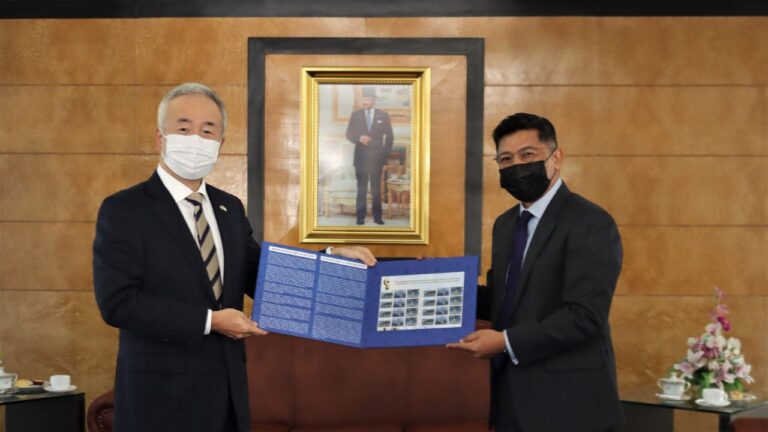 Courtesy call from His Excellency Mr Maeda Toru, Ambassador-Designate of Japan